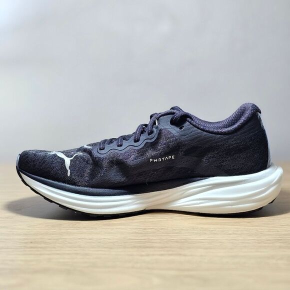 Puma Deviate Nitro 2 Elite Men\'s Running Shoes Black White 11.5 PWRPLATE New SE main image 6